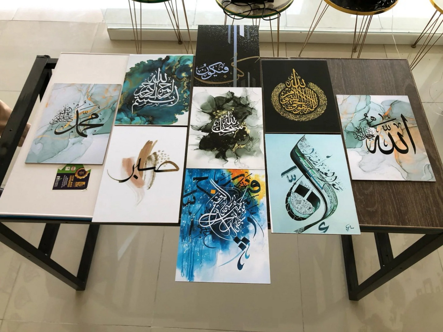 Home Decoration Item 9 Pcs Wall Decor Photo On Wall Canvas Art Decor For Home