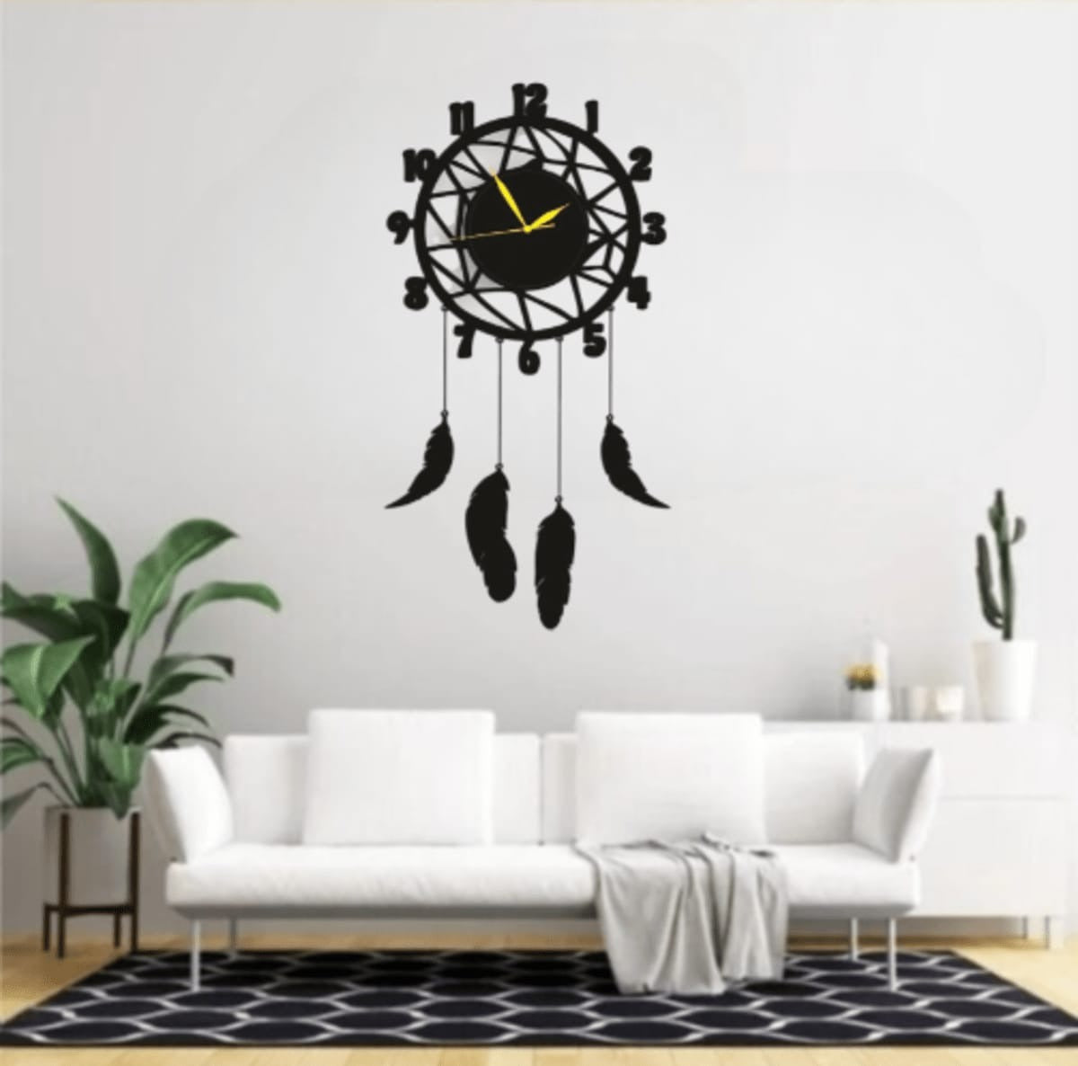 Wooden Feather Wall Hanging Home Decoration Dream Catcher