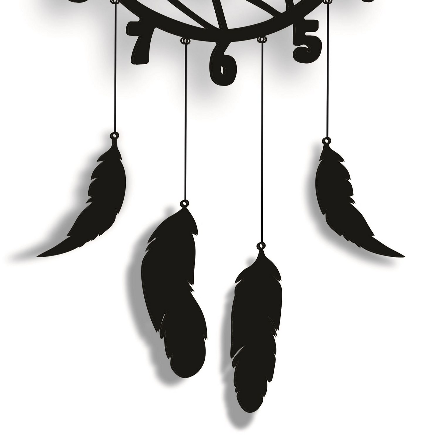 Wooden Feather Wall Hanging Home Decoration Dream Catcher